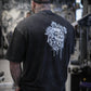 Black Acid Wash Oversized T-Shirt
