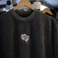 Black Acid Wash Oversized T-Shirt